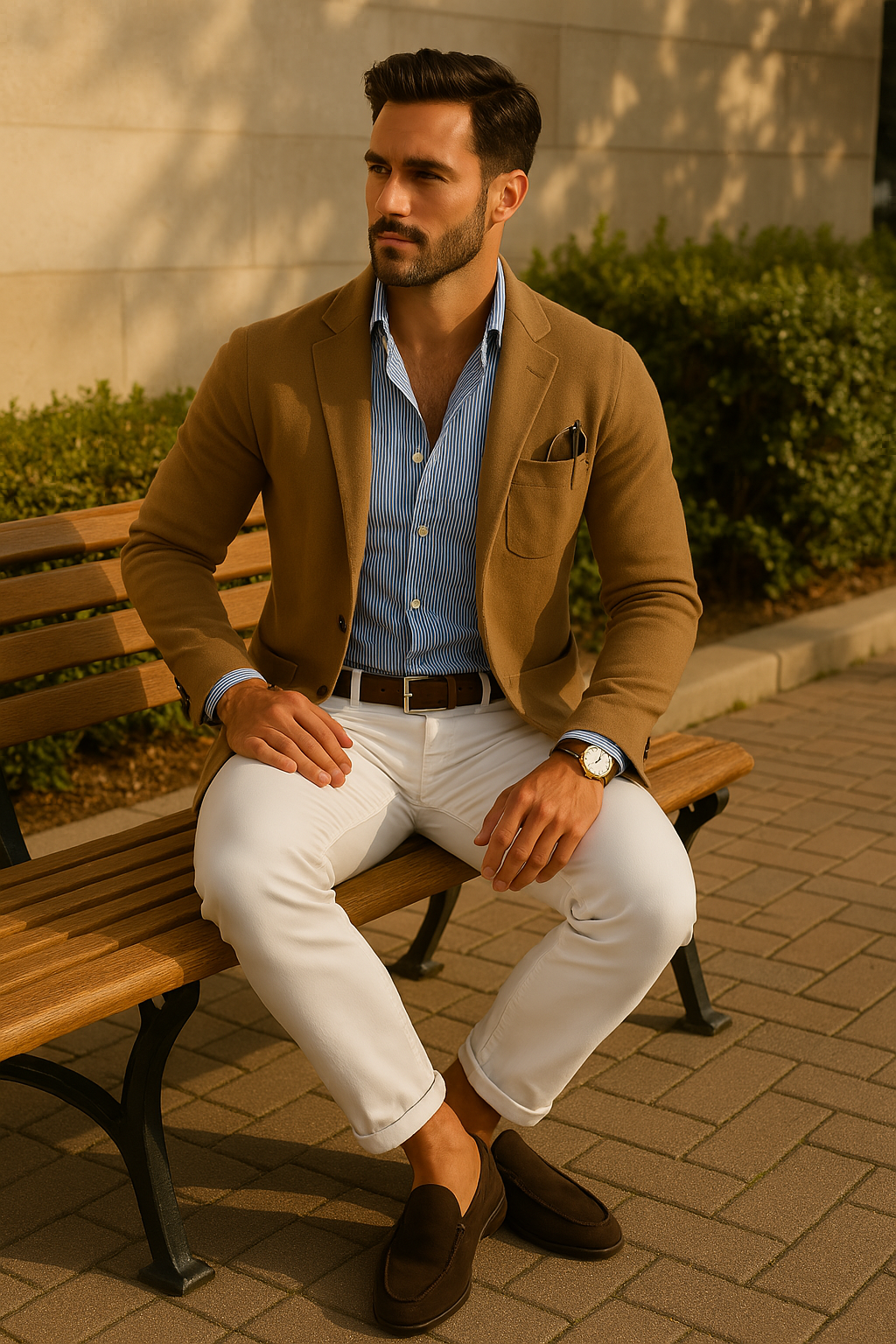 Hugo – Classic Men's Blazer in Old Money Style