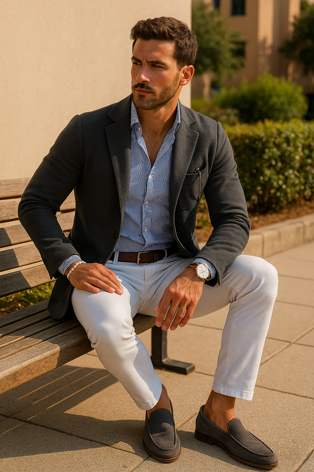 Hugo – Classic Men's Blazer in Old Money Style