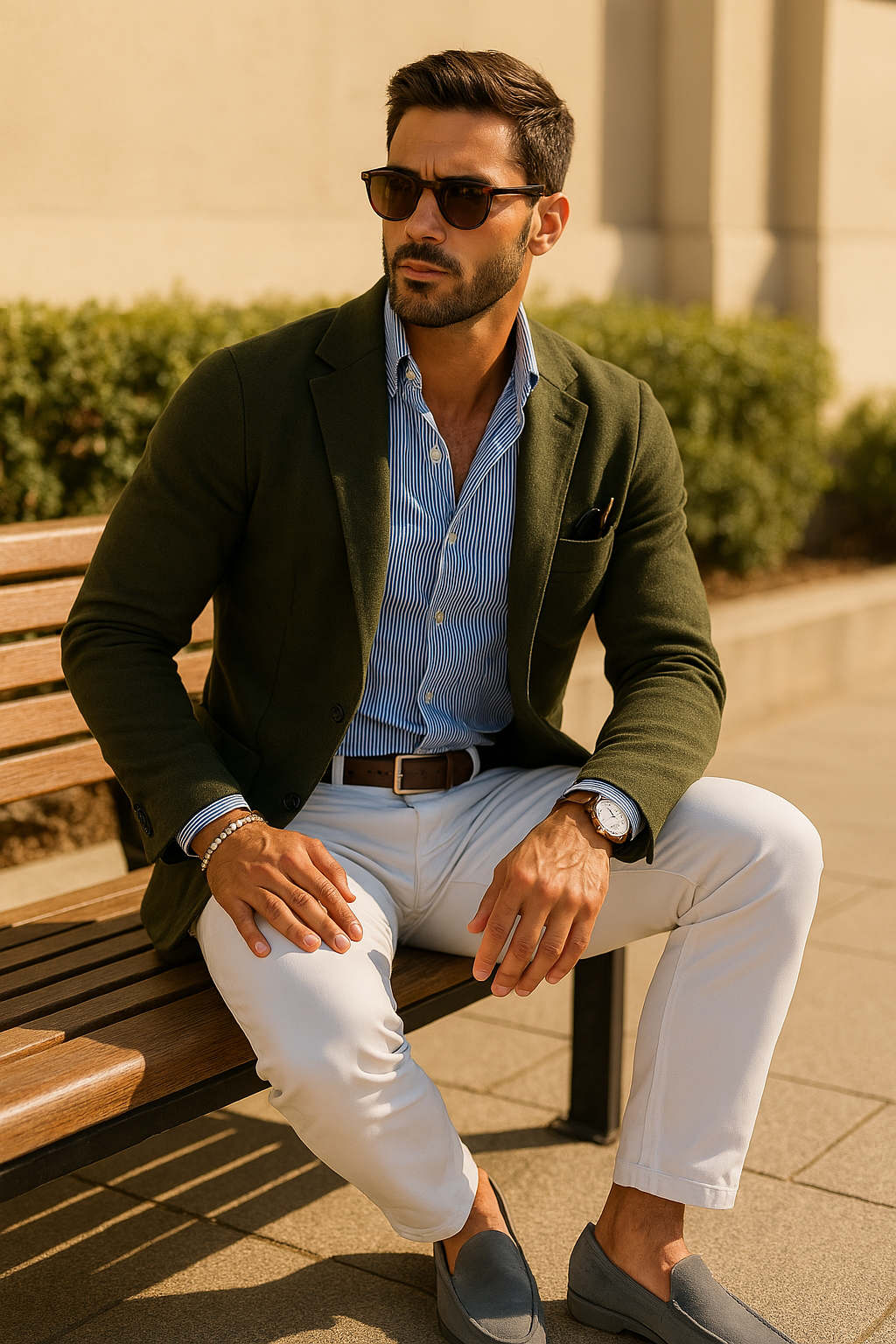 Hugo – Classic Men's Blazer in Old Money Style