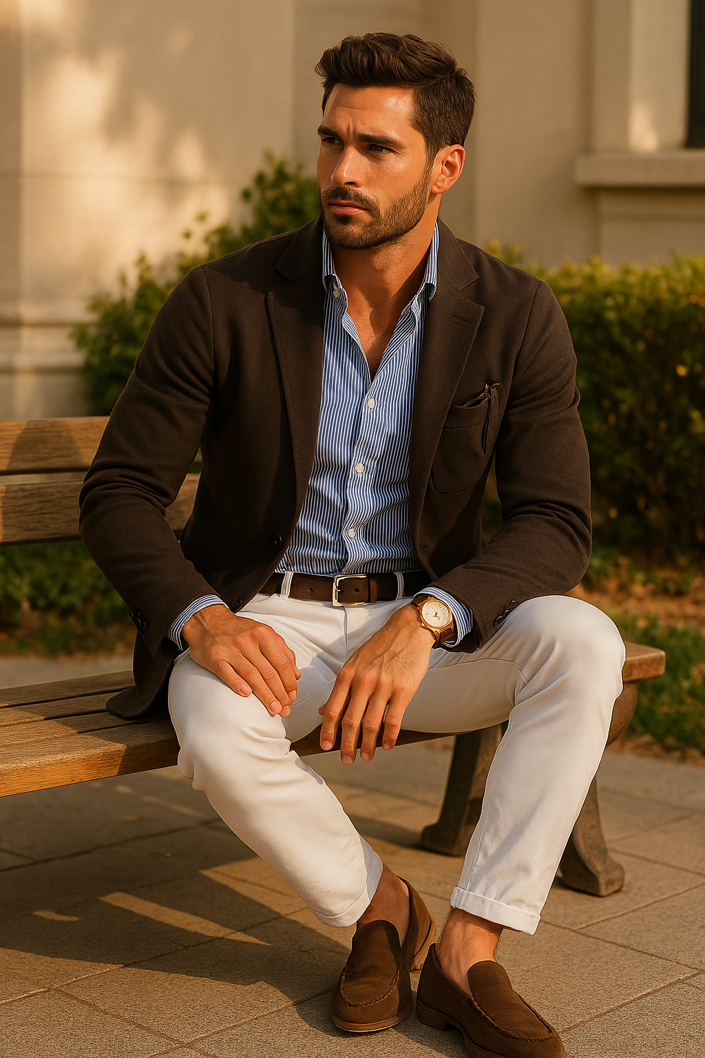 Hugo – Classic Men's Blazer in Old Money Style