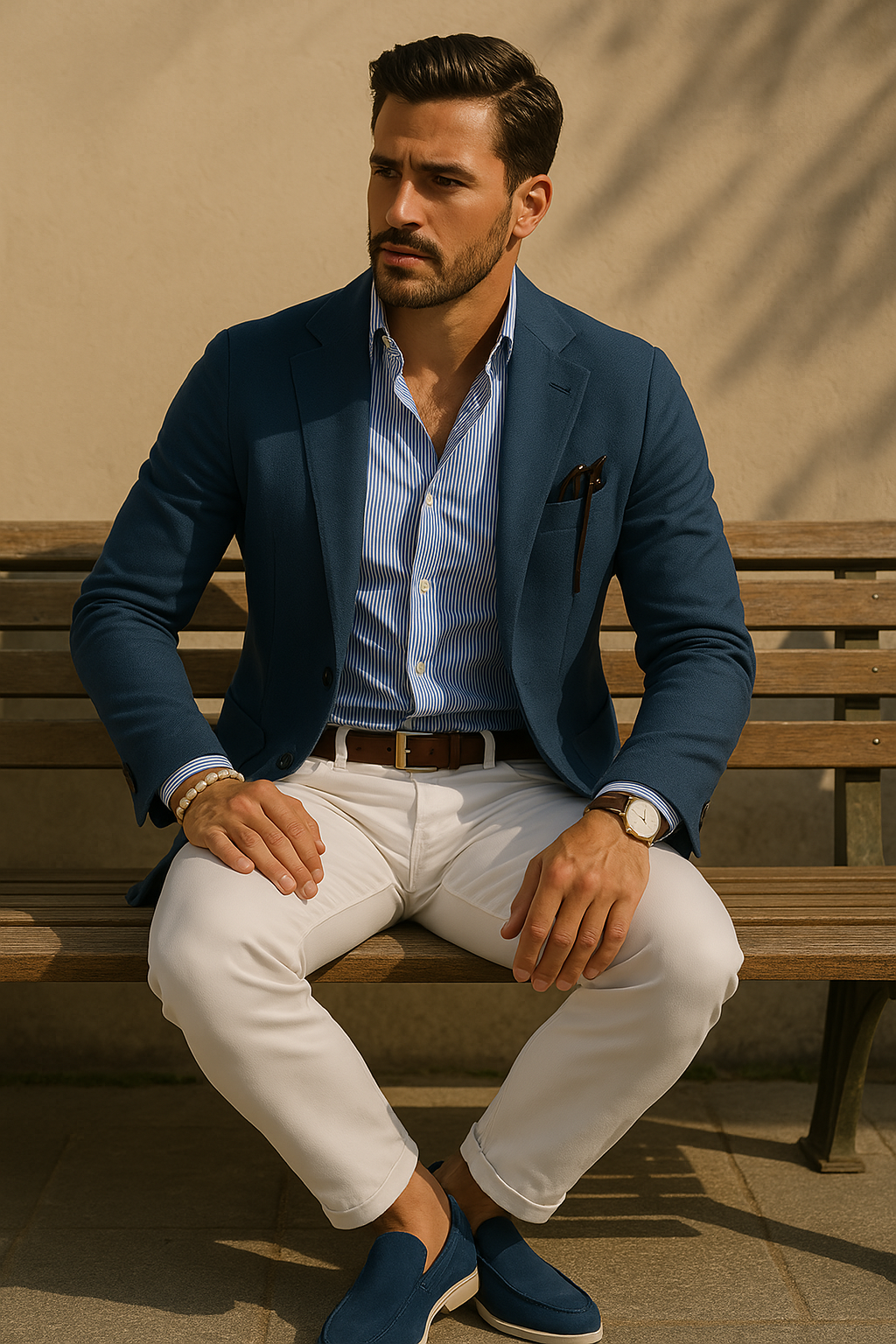 Hugo – Classic Men's Blazer in Old Money Style