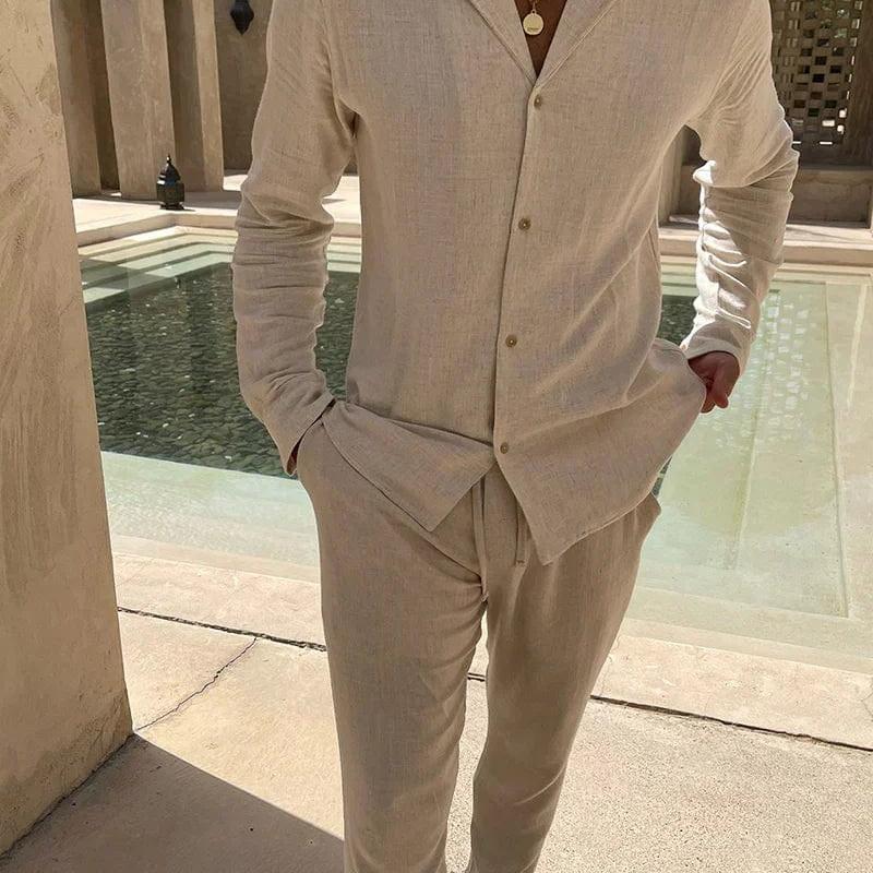 Benjamin - Linen Summer Set