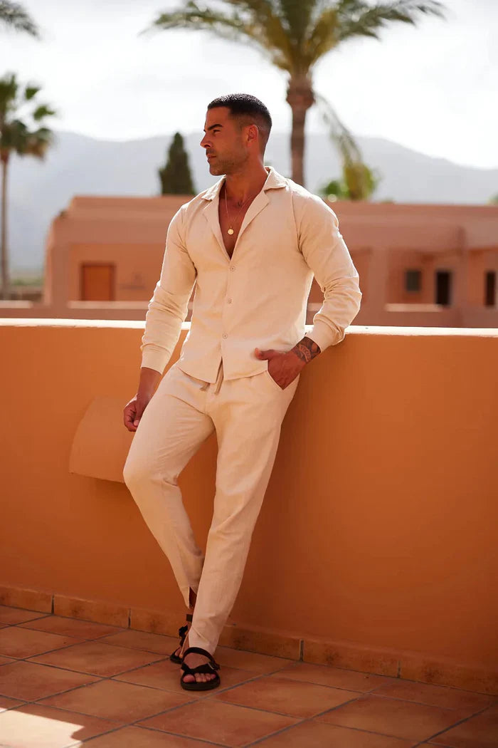Matthew - Linen Lounge Set